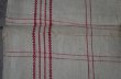 画像6: FRANCE antique CROSS フランスアンティーク アルファベット イニシャル入り キッチンクロス 1930－40's (6)