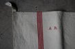 画像3: FRANCE antique CROSS フランスアンティーク アルファベット イニシャル入り キッチンクロス 1930－40's (3)