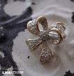 画像1: SALE【30%OFF】ENGLAND antique Brooch イギリスアンティーク ブローチ アクセサリー ヴィンテージブローチ コスチュームジュエリー 1960-80's  (1)