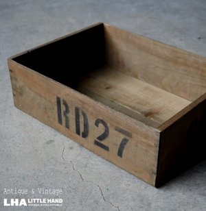 画像: LHA ORIGINAL WOODEN BOX ANTIQUE STYLE ウッドボックス 木箱