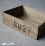 画像: LHA ORIGINAL WOODEN BOX ANTIQUE STYLE ウッドボックス 木箱