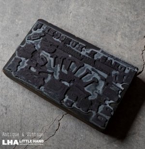 画像: FRANCE antique Letterpress  HOUSE HOLD KITCHEN フランスアンティーク メタルプリンターブロック レタープレス スタンプ はんこ 1890-1940's 