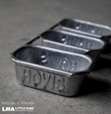 画像: 【RARE】ENGLAND antique HOVIS BREAD TIN イギリスアンティーク ホーヴィス ミニブレッド缶 3連 ベーキングティンモールド 型 1950's