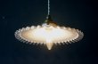 画像15: FRANCE antique MILK GLASS Lamp Shade フランスアンティーク フリルミルクガラスランプシェード  ヴィンテージ 1930-50's  