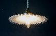 画像15: FRANCE antique MILK GLASS Lamp Shade フランスアンティーク フリルミルクガラスランプシェード  ヴィンテージ 1930-50's   (15)
