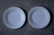 画像11: ENGLAND antique OLD HALL FOLDING CAKE STAND & U.S.A. vintage Fire-king White 1700Line Dinner Plate イギリスアンティーク オールドホール ケーキスタンドベース＆アメリカヴィンテージ ファイヤーキング ホワイト 1700ライン ディナープレート 1946-58's (11)
