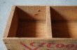 画像10: USA antique COOPER BRAND Cheese Box & LID アメリカアンティーク 木製チーズボックス ＆フタ ヴィンテージ 木箱 1930-1940's (10)