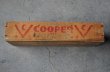 画像13: USA antique COOPER BRAND Cheese Box & LID アメリカアンティーク 木製チーズボックス ＆フタ ヴィンテージ 木箱 1930-1940's (13)