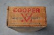 画像16: USA antique COOPER BRAND Cheese Box & LID アメリカアンティーク 木製チーズボックス ＆フタ ヴィンテージ 木箱 1930-1940's (16)
