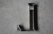 画像4: U.S.A. antique SIGN【L】 アメリカアンティーク メタル アルファベット レターサイン 【L】（H18cm） 1950-70's (4)