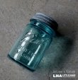 画像1: U.S.A. antique BALL JAR (S) アメリカアンティーク BALL ジャー ガラスジャー (S) メイソンジャー保存瓶 ヴィンテージ ガラス瓶 1923-33's