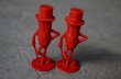 画像4:  U.S.A. vintage MR. PEANUT SALT & PEPPER アメリカヴィンテージ ミスターピーナッツ プラスチック ソルト＆ペッパー 1950-60's (4)