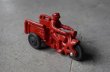 画像5: U.S.A. antique Harley-Davidson Servi-car(CRASH CAR) cast iron toy 1980's vintage (5)