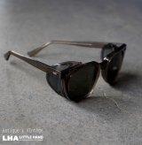 画像: U.S.A. antique WILLSON SAFETY GLASSES GOGLLE アメリカアンティーク ウィルソン サイドガード付き ゴーグル サングラス ヴィンテージ1940-60's