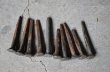 画像4: SALE【40%OFF】U.S.A. antique Railroad Nails 10pcs アメリカアンティーク レールロード ナンバーネイル 鉄道釘 10本セット 釘 1940-50's (4)