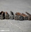 画像2: SALE【40%OFF】U.S.A. antique Railroad Nails 10pcs アメリカアンティーク レールロード ナンバーネイル 鉄道釘 10本セット 釘 1940-50's (2)