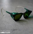 画像1: U.S.A. antique WILLSON SAFETY GLASSES GOGLLE アメリカアンティーク ウィルソン サイドガード付き ゴーグル サングラス ヴィンテージ1940's