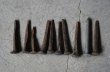 画像6: SALE【40%OFF】U.S.A. antique Railroad Nails 10pcs アメリカアンティーク レールロード ナンバーネイル 鉄道釘 10本セット 釘 1940-50's (6)