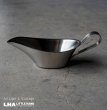 画像1: ENGLAND antique OLD HALL GRAVY BOAT イギリスアンティーク オールドホール グレイビーボート ソースカップ スープカップ［マット仕上げ］ヴィンテージ 1950-60's (1)