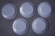 画像9: U.S.A. vintage Fire-king White SWIRL Salad Plate 5SET アメリカヴィンテージ ファイヤーキング ホワイト スワール サラダプレート 5枚セット 1951-60's (9)