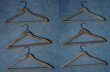 画像3: U.S.A. antique Advertising Hangers 3pcs アメリカアンティーク アドバタイジング 広告入 木製ハンガー 3本セット ヴィンテージ 1940-70's