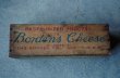 画像4: U.S.A. antique Borden's Cheese Box アメリカアンティーク 木製チーズボックス  仕切り ヴィンテージ 木箱 1930-1940's