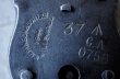画像4: SALE【30%OFF】ENGLAND antique PADLOCK NO KEY イギリスアンティーク クマ型 刻印入り 小さなパドロック 鍵なし 南京錠 ヴィンテージ 1944s (4)