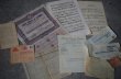 画像2: FRANCE antique Paper 11set フランスアンティーク ペーパーセット 古い紙 11枚セット 1920-50's (2)
