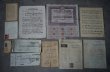 画像3: FRANCE antique Paper 11set フランスアンティーク ペーパーセット 古い紙 11枚セット 1920-40's (3)