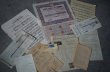画像2: FRANCE antique Paper 11set フランスアンティーク ペーパーセット 古い紙 11枚セット 1920-40's (2)