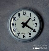 画像: 【OUTLET】U.S.A. antique SIMPLEX wall clock アメリカアンティーク シンプレックス社製 掛け時計 【アウトレット】スクール クロック 38cm 1960's インダストリアル 工業系