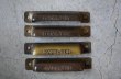 画像2: U.S.A. antique HAMILTON DRAWER PULLS 4pcs アメリカアンティーク ハミルトン プリンタートレイ ハンドル 4個セット 取手 ヴィンテージ 1920－1960's (2)
