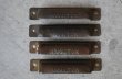 画像2: U.S.A. antique HAMILTON DRAWER PULLS 4pcs アメリカアンティーク ハミルトン プリンタートレイ ハンドル 4個セット 取手 ヴィンテージ 1920－1960's (2)