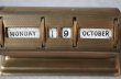 画像10: ENGLAND antique DESK CALENDER イギリスアンティーク デスクカレンダー 1950-70's 万年 ヴィンテージ カレンダー 暦