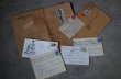 画像2: FRANCE antique LETTER 7pcs フランスアンティー レター 封筒 7枚セット  ヴィンテージ  ビンテージ 1910-1970's (2)