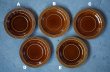 画像2: ENGLAND antique HORNSEA 【HEIRLOOM】SAUCER イギリスアンティーク ホーンジー エアルーム オータムブラウン  ソーサー 1970-80's ヴィンテージ  (2)