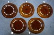 画像3: ENGLAND antique HORNSEA 【HEIRLOOM】SAUCER イギリスアンティーク ホーンジー エアルーム オータムブラウン  ソーサー 1970-80's ヴィンテージ  (3)