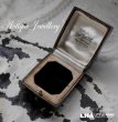 画像1: ENGLAND antique JEWELLERY BOX CASE RING BOX イギリスアンティーク ジュエリーケース　ジュエリーボックス リングケース アクセサリー 1890-1930's (1)