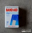 画像1: U.S.A. antique BAND-AID TIN アメリカアンティーク ジョンソン&ジョンソン BAND-AID バンドエイド缶 絆創膏 ヴィンテージ 1992's 