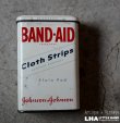 画像1: U.S.A. antique BAND-AID TIN アメリカアンティーク ジョンソン&ジョンソン BAND-AID バンドエイド缶 絆創膏 ヴィンテージ1950-70's 