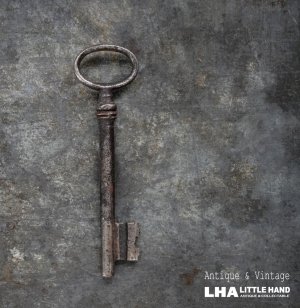 画像: FRANCE antique KEY フランスアンティークキー 大きな鍵 H9.5cm 1890-1920's