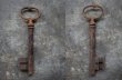 画像2: FRANCE antique KEY フランスアンティークキー 大きな鍵 H10cm 1890-1920's