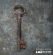 画像1: FRANCE antique KEY フランスアンティークキー 大きな鍵 H10.5cm 1890-1920's (1)