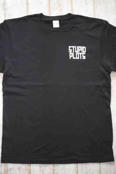 画像1: STUPID PLOTS T-shirts Logo 2025 BK (1)