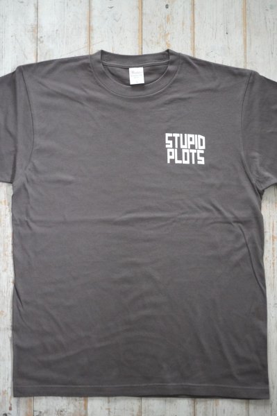 画像1: STUPID PLOTS T-shirts Logo 2025 GY (1)