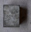 画像1: ENGLAND antique TEA TIN with LID イギリスアンティーク フタ付きロゴ・ナンバー入り紅茶缶 サンプル ティン缶 ブリキ缶 1920-30's  (1)