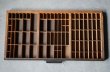 画像8: U.S.A. antique HAMILTON WOODEN PRINTER'S TRAY アメリカアンティーク ハミルトン 木製プリンタートレイ プリンターズトレイ ヴィンテージ プリンタートレイ 1940-60's (8)
