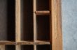 画像17: U.S.A. antique HAMILTON WOODEN PRINTER'S TRAY アメリカアンティーク ハミルトン 木製プリンタートレイ プリンターズトレイ ヴィンテージ プリンタートレイ 1940-60's (17)
