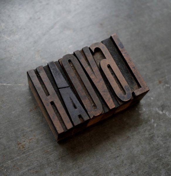 画像1: U.S.A. antique Letterpress 6pcs アメリカアンティーク 木製プリンターブロック 6個 Ｈ4.3ｃｍ ヴィンテージ スタンプ ビンテージ はんこ 数字 1900-40's  (1)
