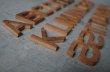 画像5: U.S.A. vintage  small  SIGNS 23pcs アメリカヴィンテージ ハンドメイド ミニアルファベット 23個セット レターサイン  1980-90's (5)